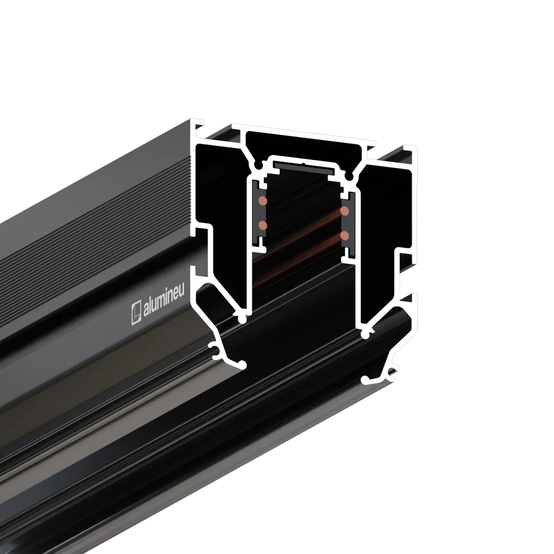 Profil MAGTRAK X508, Negru mat — detaliu
