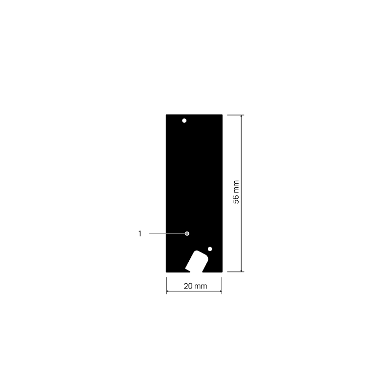 End cap ENDCAPP Y207
