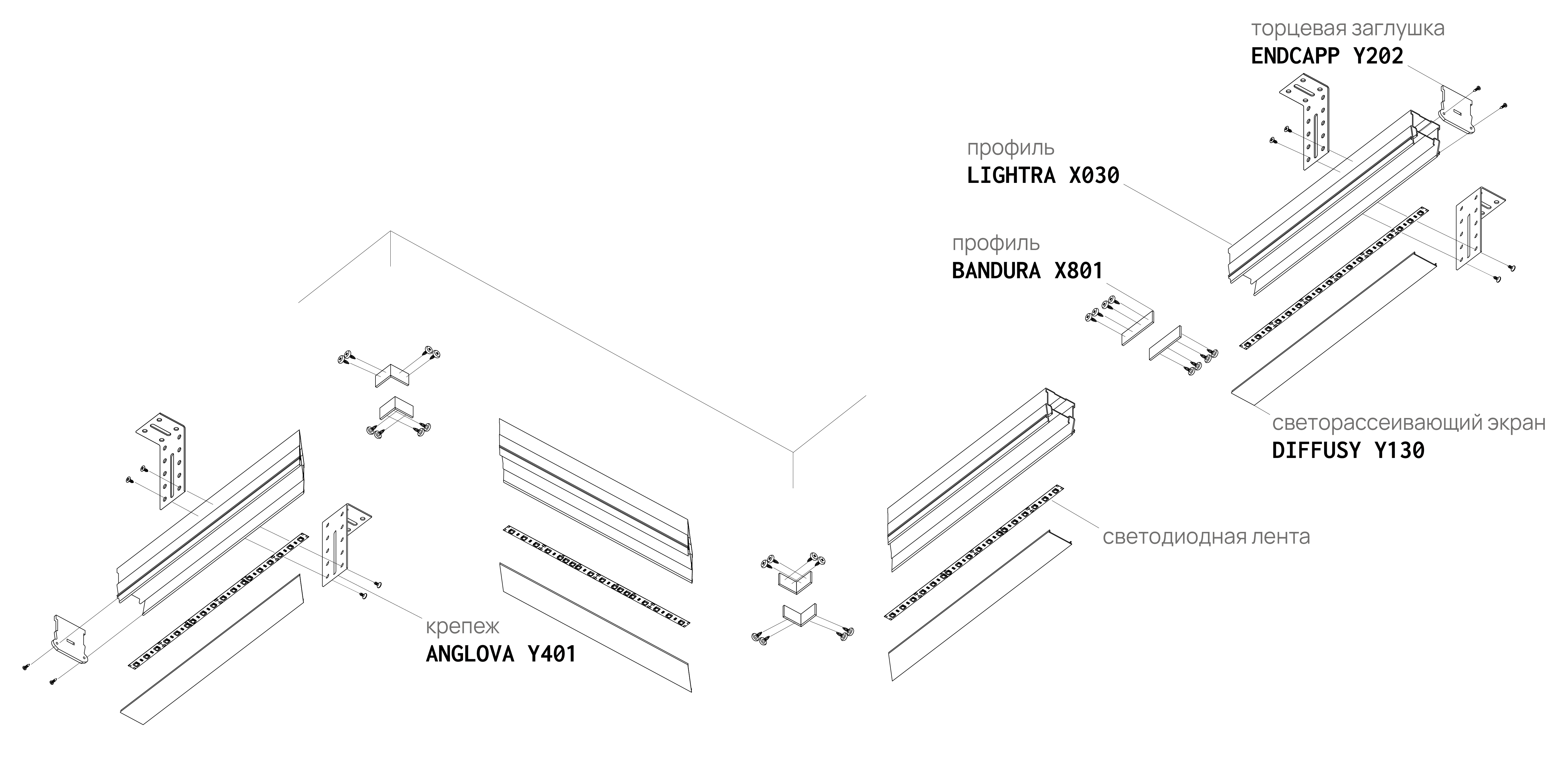 Профиль LIGHTRA X030