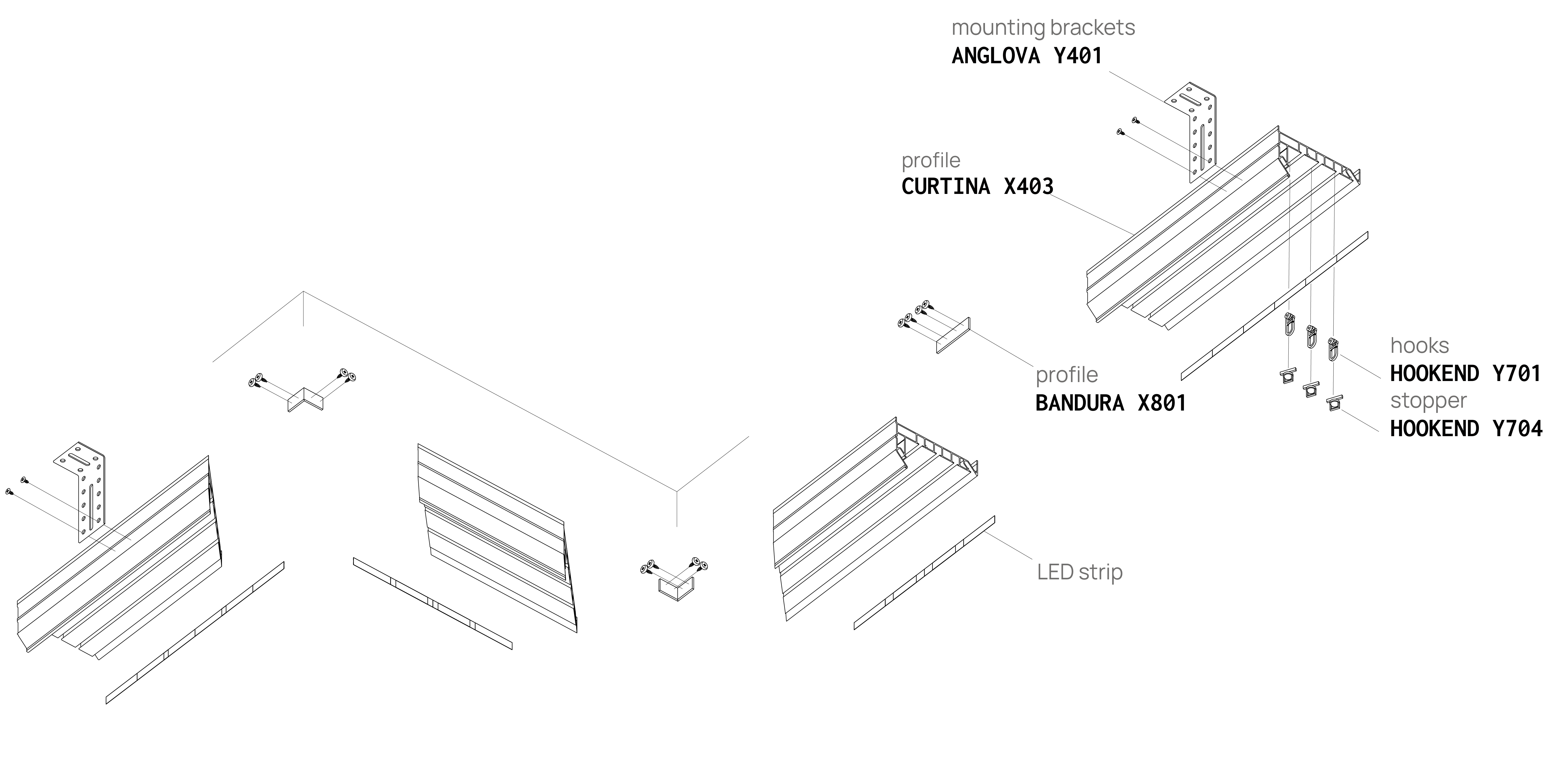 Profile CURTINA X403