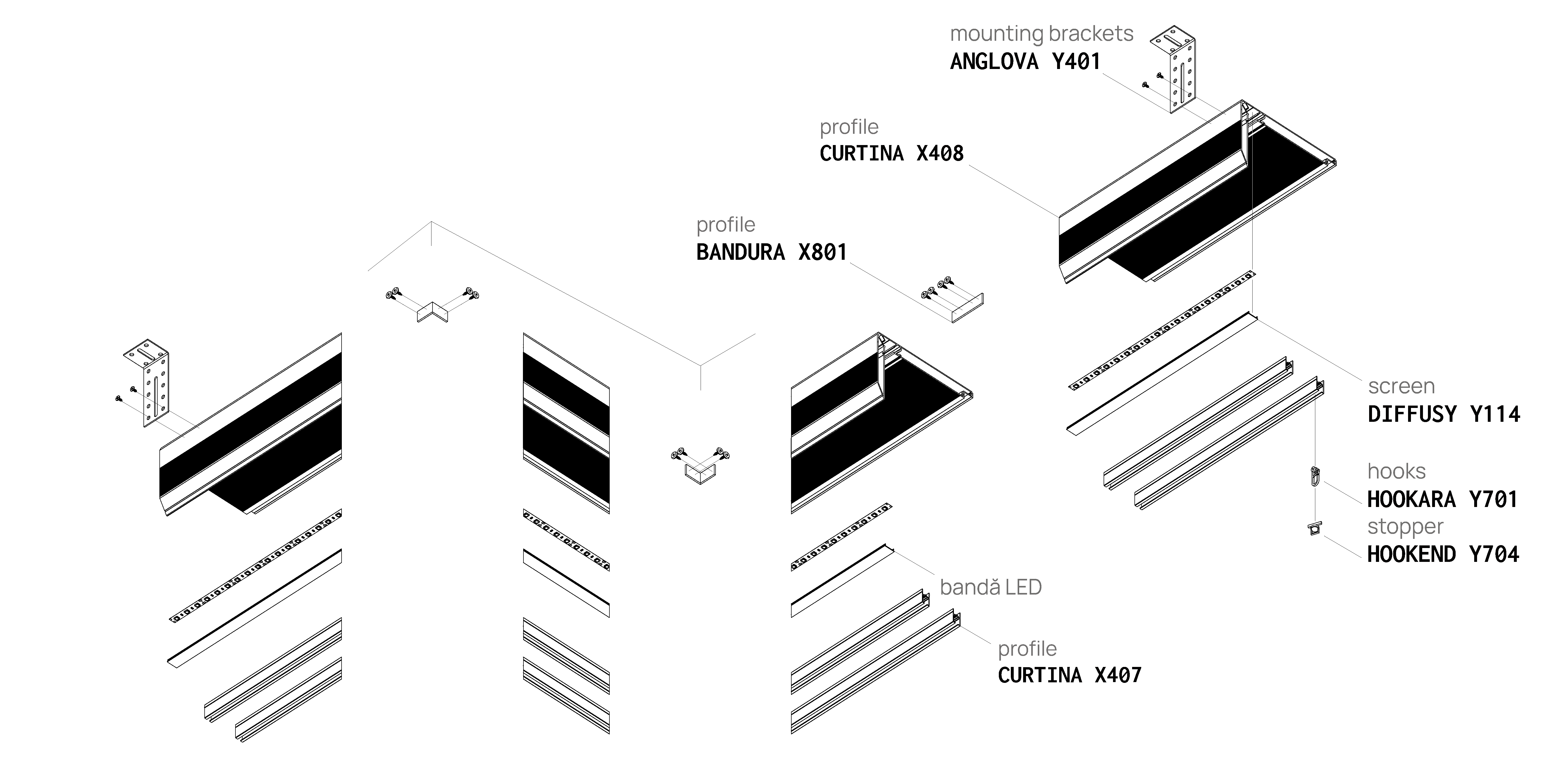 Profile CURTINA X409